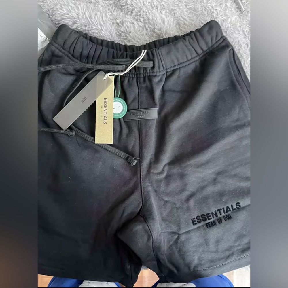 Essentials Black Men's Sweatpants